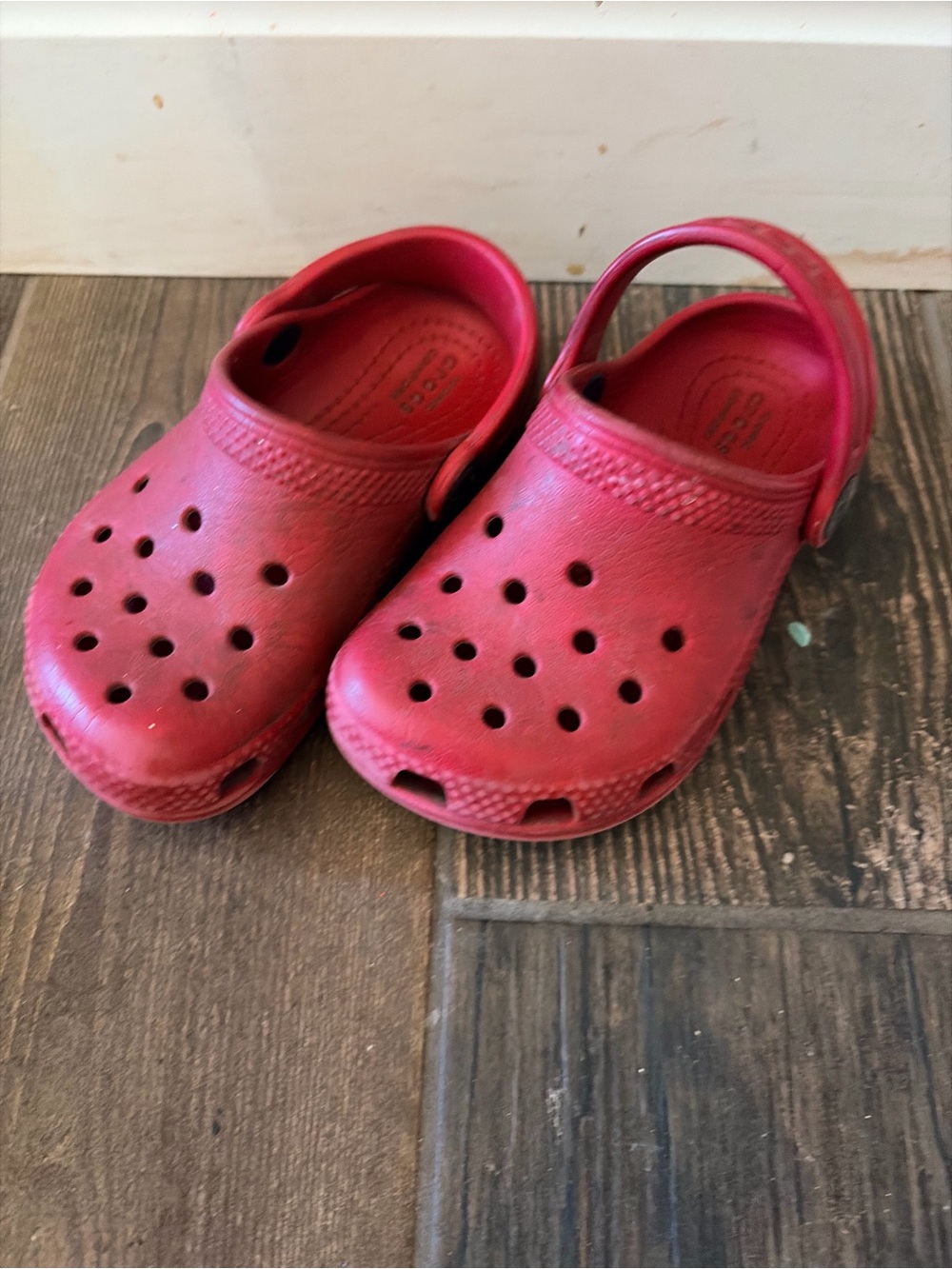 CROCS Kids Red Classic Clog